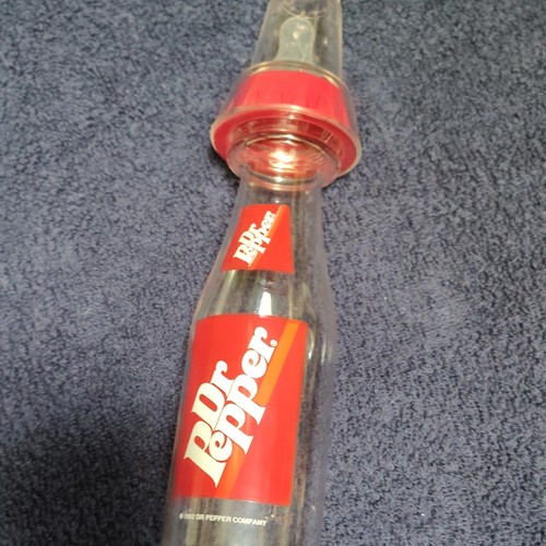 Pepper clear glass soda - dr,